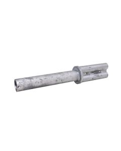 Bodenhülsenadapter für Mast B2 zur sicheren Befestigung von Beschilderungsmasten in Bodenhülsen.