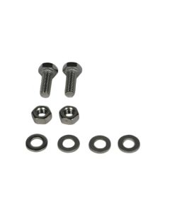 Schraubenset M6 V2A mit Schrauben, Muttern und Unterlegscheiben für Schellenmontage