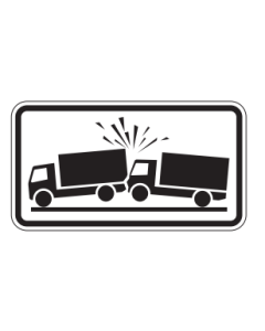 Verkehrszeichen Nr. 1006-32 Unfallgefahr Lkw