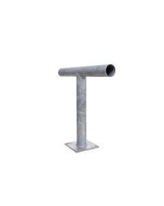 Wandarm mit Montageplatte in frontaler Ansicht für Spiegelmontage