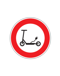 Verkehrszeichen Nr. 257-59 Verbot für Elektrokleinstfahrzeuge im Sinne der Elektrokleinstfahrzeuge-Verordnung (eKFV)
