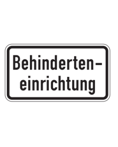 Verkehrszeichen Nr. 1012-57 Behinderteneinrichtung