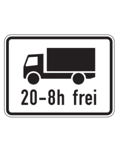 Verkehrszeichen Nr. 1040-37 Kraftfahrzeuge mit einer zulässigen Gesamtmasse über 3,5 t, einschließlich ihrer Anhänger und Zugmaschinen