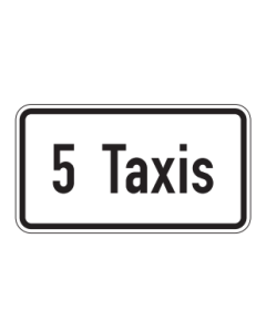 Verkehrszeichen Nr. 1050-31 ... Taxis