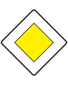 Selbstklebendes Verkehrszeichen VZ.-Nr. 306
