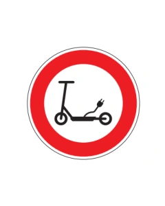 Verkehrszeichen Nr. 257-59 Verbot für Elektrokleinstfahrzeuge im Sinne der Elektrokleinstfahrzeuge-Verordnung (eKFV)